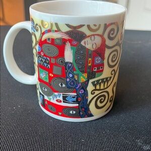 Gustav Klimt “The Kiss” coffee mug. Chaleur Master Romantics series.